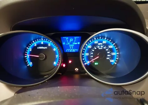 2014 Hyundai Tucson Limited из США, поврежденный, VIN KM8JUCAG1EU842704